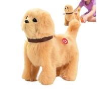 Robotic Puppy Toy - Realistic Walking Dog, Interactive Plush Pet | Sound Barking Robot for Boys Girls Birthday Playtime Companionship Joy