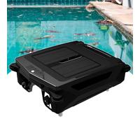 Robotic Solar Pool Skimmer with 2500 mAh Battery, Dual Charging Modes, Top-Water Pool Cleaner for Up to 80 M², Efficient Filtration for Most Swimming Pool Type