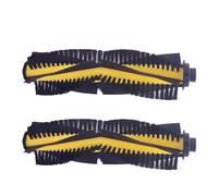 Robotic Vacuum Cleaner Kits Roller Main Side Brush Cloth Mop Filter Hepa. Compatible for Ilife V7S Pro V7s V7s Plus V7 Robot Vacuum Cleaner Parts Kit. (Color : 2 pcs Main Brush)