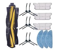 Robotic Vacuum Cleaner Kits Roller Main Side Brush Cloth Mop Filter Hepa. Compatible for Ilife V7S Pro V7s V7s Plus V7 Robot Vacuum Cleaner Parts Kit. (Color : As Shown05)