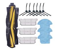 Robotic Vacuum Cleaner Kits Roller Main Side Brush Cloth Mop Filter Hepa. Compatible for Ilife V7S Pro V7s V7s Plus V7 Robot Vacuum Cleaner Parts Kit. (Color : AS Shown07)