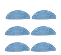 Robotic Vacuum Cleaner Kits Roller Main Side Brush Cloth Mop Filter Hepa. Compatible for Ilife V7S Pro V7s V7s Plus V7 Robot Vacuum Cleaner Parts Kit. (Color : 6 Pcs V7S mop)