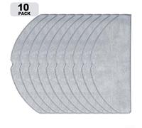 Robotic Vacuum Cleaner Mop Cloth Replacement for Vyzzle D10 Fits V20 Eve S Includes 4 or 10 Microfiber Mop Cloths (10 PACK)