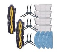 Robotic Vacuum Cleaner Sparts Parts Kits Roller Main Side Brush Cloth Mop Filter Hepa Compatible With Ilife V7S Pro V7s V7s Plus V7 (Color : 014)