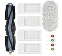 Robotic Vacuum Replacement Parts Kit, Includes Roller Brush Side Brushes And HEPA Filters, For Yeedi Floor 3 Station