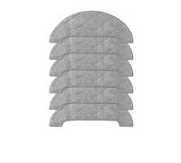 Robotic Vacuum Spare Parts Replacement Accessories Kits，Main Roller Side Brush，Hepa Filter，Mop Cloth Rag，Compatible For Proscenic 850T (Color : Set N)