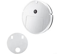 Robotic Vacuum Ultra Thin 42mm Low Noise Floor Sweeper for Pet Hair Dust on Marble Wood Easy Start Function Home Cleaning(A)