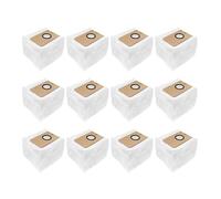 Robotic Vacuums Leakproof Dust Bag。Compatible For Neabot Q11 / N2 / N1 / N1P 。Vacuum Cleaner Spare Part Replacement (Color : 12 Pcs)