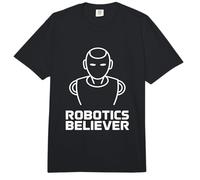 Robotics Believer Robot Tech Innovation Automation Comfort Colors Adult Heavyweight T-Shirt