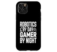 Robotics by Day Gamer by Night Engineering Gamer Art Case for iPhone 11 Pro