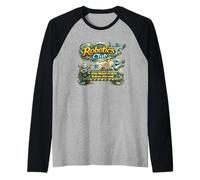 Robotics Club Only Members and Robots Allowed Raglan Baseball Tee