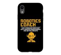 Robotics Coach Like A Regular Coach Funny Robotics Case for iPhone XR