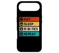 Robotics Engineer Funny Robot, Eat Sleep Robotics Repeat Case for iPhone Air