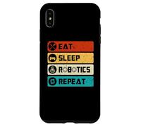 Robotics Engineer Funny Robot, Eat Sleep Robotics Repeat Case for iPhone XS Max
