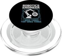 Robotics Engineer I Make Things That Build Future Robots PopSockets PopGrip for MagSafe