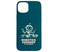 Robotics Engineer in Training Cute Robot Design Case for iPhone 15 Plus