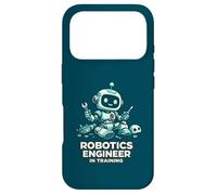 Robotics Engineer in Training Cute Robot Design Case for iPhone 17 Pro