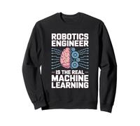 Robotics Engineer Is The Real Machine Learning AI Humor Sweatshirt