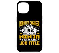 Robotics Engineer Job Title - Funny Robotics Technician Case for iPhone 13