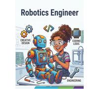 Robotics Engineer: Learn about Robotics, Coding Logic, and Engineering with Bold Coloring Pages and Creative Design Challenges