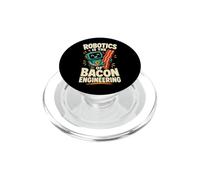 Robotics Funny Coder Humor AI Programmer Automation PopSockets PopGrip for MagSafe
