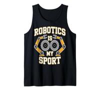 Robotics is My Sport Engineering Gear Mechanic Tank Top