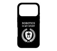 Robotics Is My Sport Retro Mech Bot STEM Engineering Team Case for iPhone 17 Pro