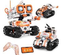 Robotics Kit, 3-in-1 STEM Building Set with APP and Remote Control, Programmable Coding Toy for Kids Ages 8-12, Birthday and Science Project Gift