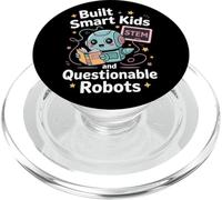 Robotics Teacher Funny Kawaii Robotics instructors PopSockets PopGrip for MagSafe