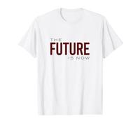 Robotics Team The Future is Now Value Graphic T-Shirt, Men, White, XL