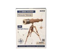 ROKR 3D Wooden Puzzles Monocular Telescope Model Building DIY Science Kit Birthday Gift for Adults and Teens Cool Display Item