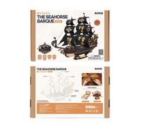 Robotime 3D Kit ROKR The Seahorse Barque DIY Wooden Puzzle MCB02