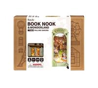 Robotime 3D Kit Rolife DIY Miniature Falling Sakura Dollhouse Book Nook TGB05