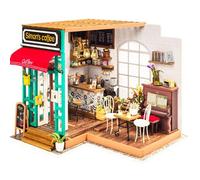 Robotime 3D Wooden DIY Miniature Shop Model Kit Multicolor Ages 12+ and Up