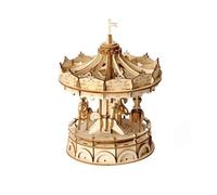 Robotime 3D Wooden Merry-Go-Round Puzzle Kit