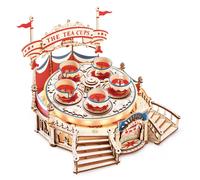 Robotime 3D Wooden Puzle Model Kits for Adults Swivel ,Tilt-A-Whirl