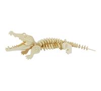 Robotime 3D Wooden Puzzle Crocodile in Brown Robotime Brown