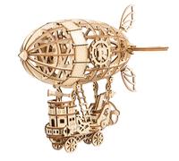 Robotime Airship Wooden 3D DIY Model Kit Craft Gift Older Child / Adult