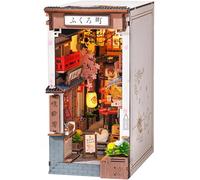 ROBOTIME Book Nook Japan,DIY Miniature House For Adults-Sakura Wine Alley