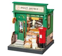 Robotime Century Post Office DS037 Wooden Kit 9.5 x 9.5 x 12 cm