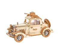 Robotime Collectible Classic 3D Wooden Puzzle Kit Laser Cut Ages 8+ and Up