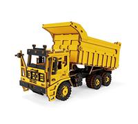 ROBOTIME - Dump Truck Rokr Construction Kit, TG603K, Yellow, 18 x 8 x 8 cm
