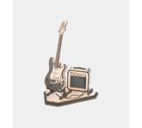 Robotime Electric Guitar 3D Wooden Puzzle 140 Pieces Model Kit