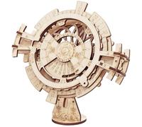 ROBOTIME Manual Perpetual Calendar Desk Model for Adults, LK201