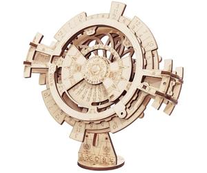ROBOTIME Manual Perpetual Calendar Desk Model for Adults, LK201