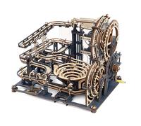 Robotime Marble Run DIY Assembly Craft Kit 3D Wooden Puzzle Ages 14+ and Up