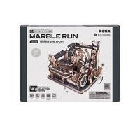 ROKR Marble Spaceport Marble Run 3D Wooden Puzzle Model Kit LGC01