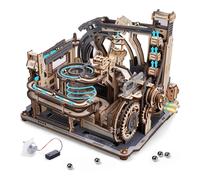 Robotime ROKR Marble Spaceport Wooden 3D Puzzle Building Toys 31.2x 25.1 x 23 cm 1PC