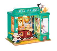ROBOTIME Rolife Alice's Tea Store DIY Miniature Dollhouse DG156