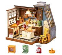 Robotime Rolife Baking Kitchen DIY Dollhouse Kit 22 x 15 x 18.5 cm 1PC